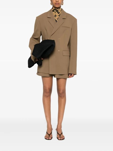Nanushka double-breasted blazer - Brown - zdjęcie produktu nr 2