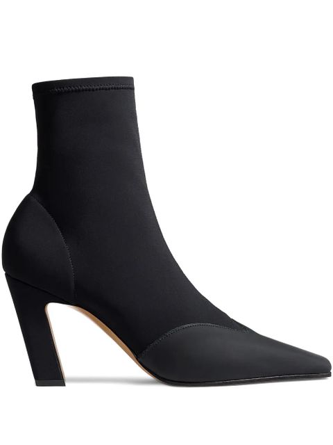 KHAITE 85mm Nevada pointed-toe heeled boots - Black - zdjęcie produktu nr 1