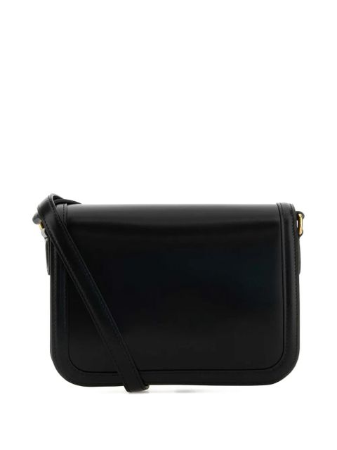 Valentino Garavani gold-tone logo shoulder bag - Black