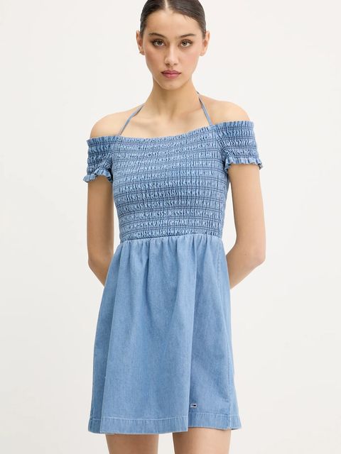 Tommy Jeans sukienka jeansowa - zdjęcie produktu nr 2