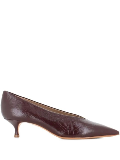 Le Monde Beryl 40mm Babouche pointed pumps - Brown - zdjęcie produktu nr 1
