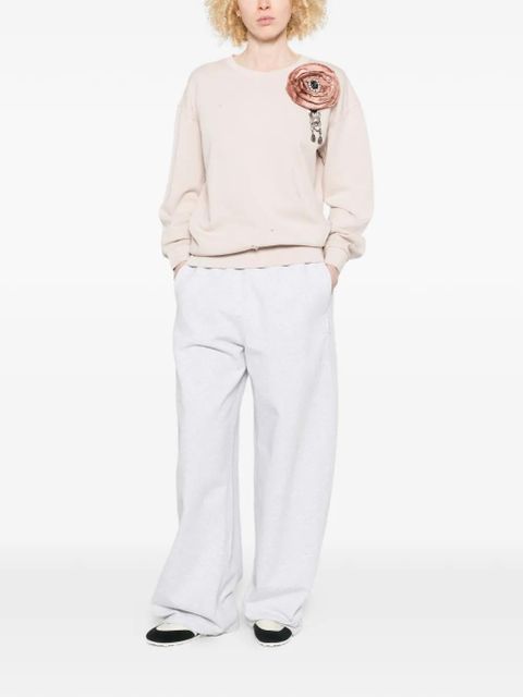 PINKO distressed sweatshirt - Neutrals - zdjęcie produktu nr 2