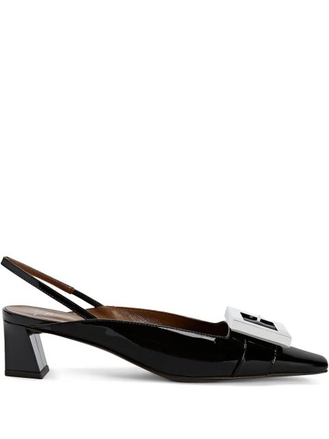 Giuseppe Zanotti 45mm Brendha Buckle pumps - Black - zdjęcie produktu nr 1