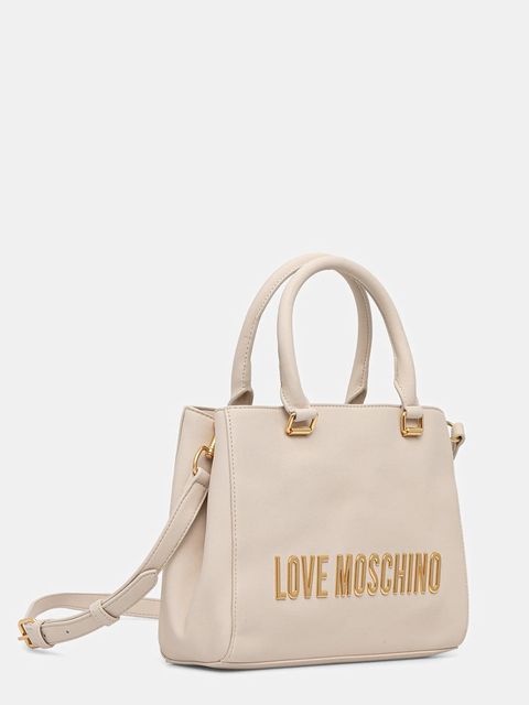 Love Moschino torebka kolor beżowy JC4022PP0NKD0110