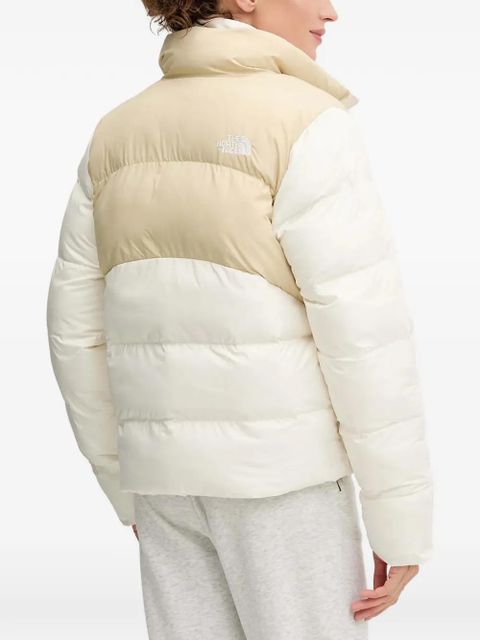 The North Face quilted long-sleeve jacket - White
