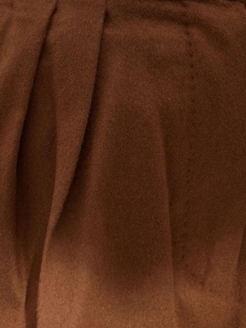 Max Mara pleated-front trousers - Brown