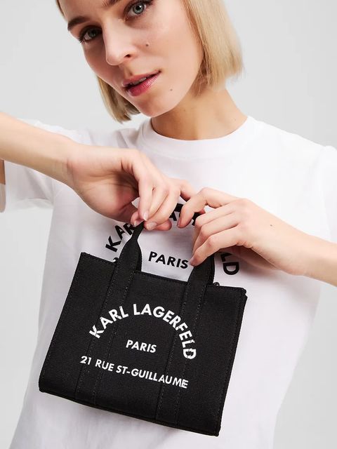 Karl Lagerfeld torebka bawełniana K/RSG - zdjęcie produktu nr 1