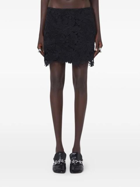 Sportmax floral lace short skirt - Black - zdjęcie produktu nr 2