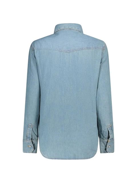 Zadig&Voltaire button flap-pockets shirt - Blue - zdjęcie produktu nr 2