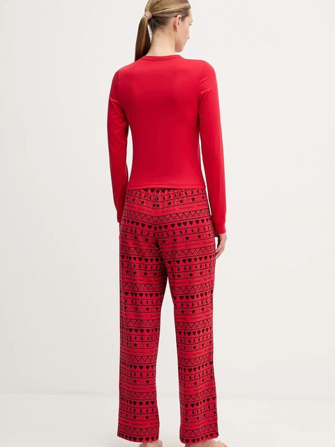 Juicy Couture piżama damska kolor czerwony JCYPJ126851 - zdjęcie produktu nr 2