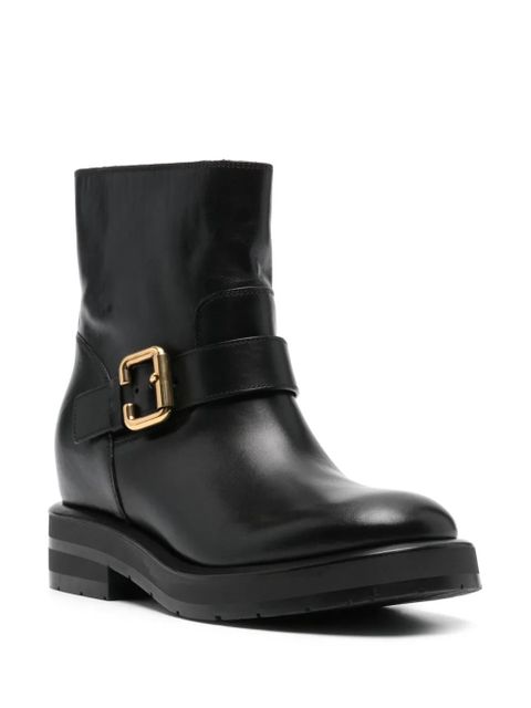 Chloé leather boots - Black - zdjęcie produktu nr 2