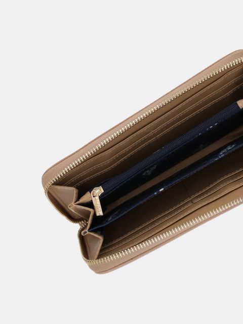 U.S. Polo Assn. portfel Jones damski kolor beżowy BEUJE8658WVP