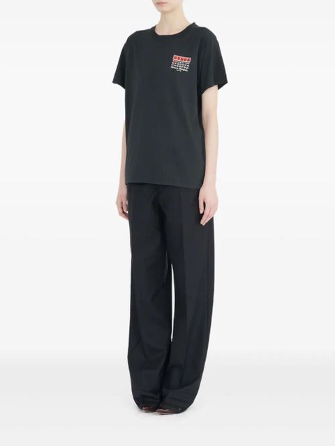 Maison Margiela Numbers-print T-shirt - Black - zdjęcie produktu nr 2
