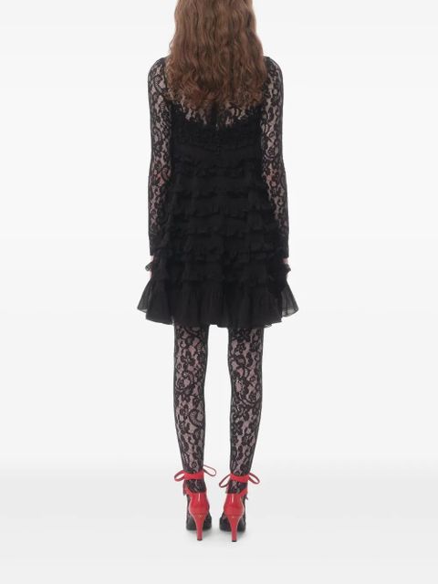 Valentino Garavani lace-fabric jumpsuit - Black