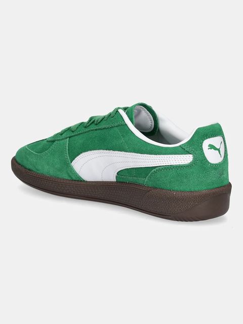 Puma sneakersy zamszowe Palermo Cobalt Glaze kolor zielony 396463