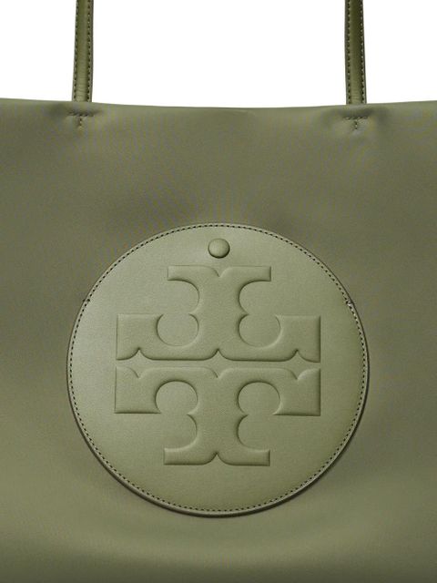 Tory Burch Ella logo-embellishment tote bag - Green