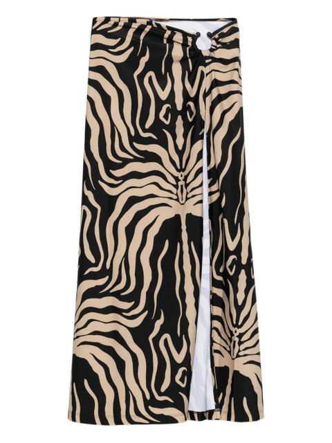 Johanna Ortiz Nuevo Destino midi skirt - Black - zdjęcie produktu nr 1