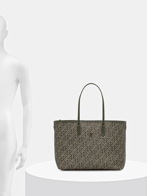 Tommy Hilfiger torebka kolor zielony AW0AW17696
