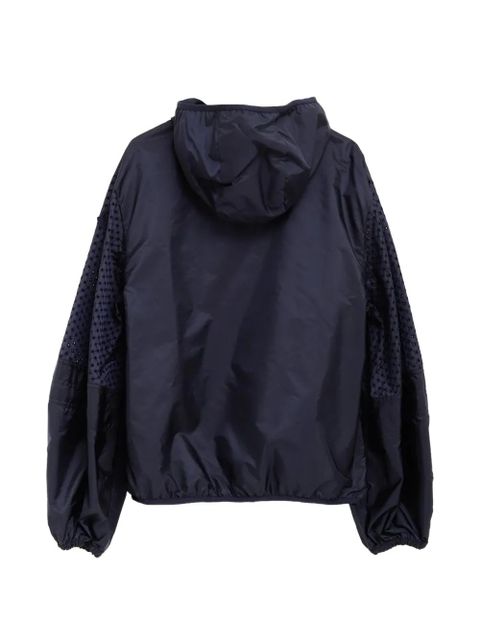 Moncler geometric perforations zelkova jacket - Blue - zdjęcie produktu nr 2