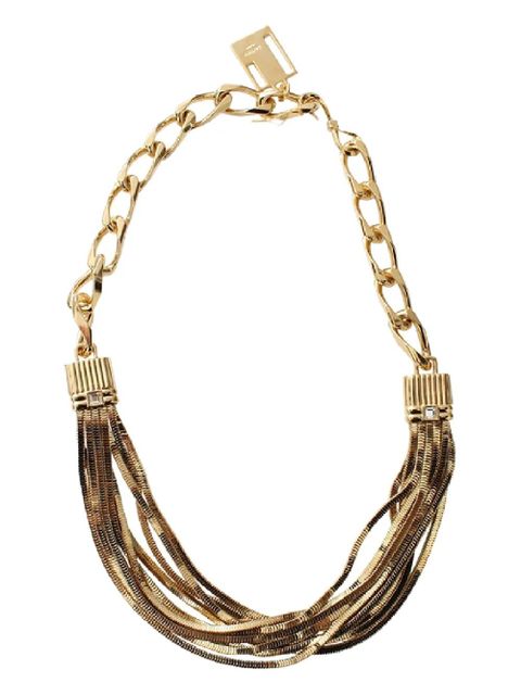 Lanvin yellow gold Art Deco necklace - zdjęcie produktu nr 1