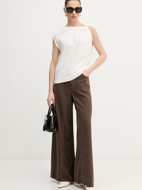 Pinko jeansy relaxed fit damskie - zdjęcie produktu nr 1