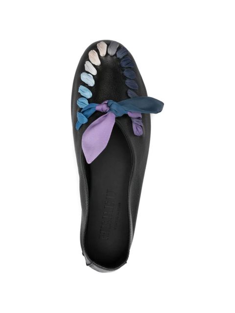 Hereu bow-detail loafers - Black