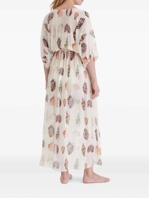 ERES Coffea long dress - White