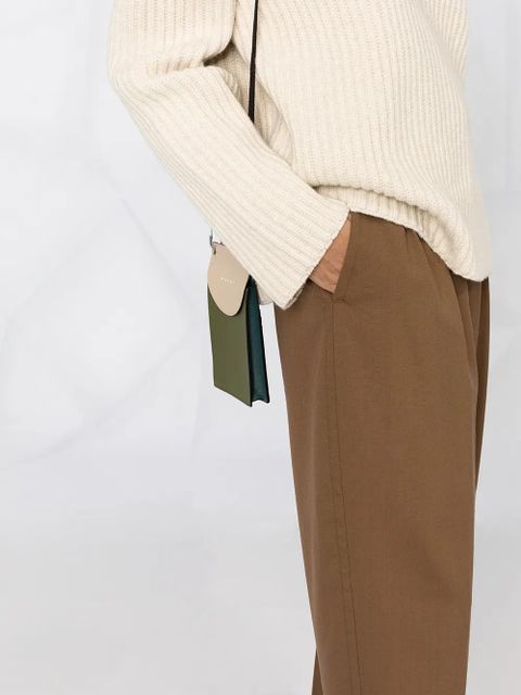 Marni tailored wide-leg trousers - Brown