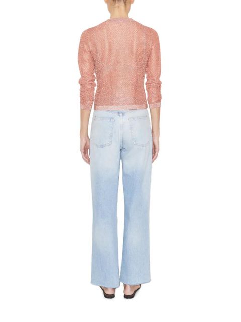 Tory Burch Kendra mesh cardigan - Pink