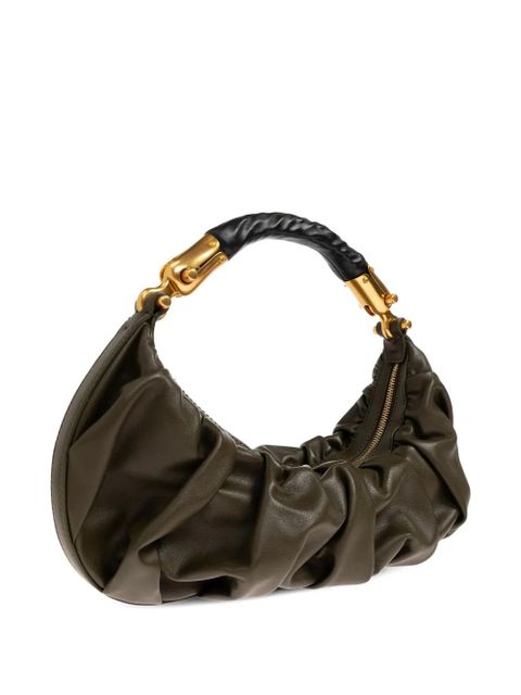 Balmain Ebene twisted tote bag - Green