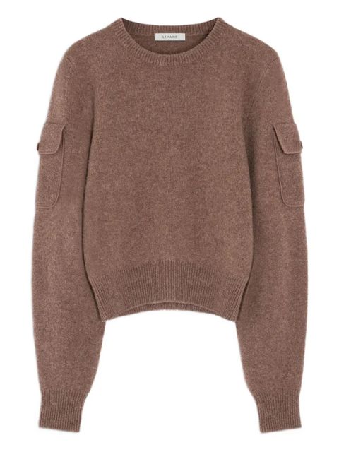 LEMAIRE pocket wool sweater - Brown - zdjęcie produktu nr 1