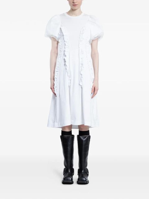 Simone Rocha ruffled frill dress - White - zdjęcie produktu nr 1