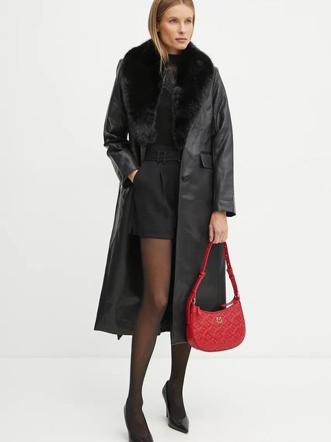 Pinko torebka skórzana