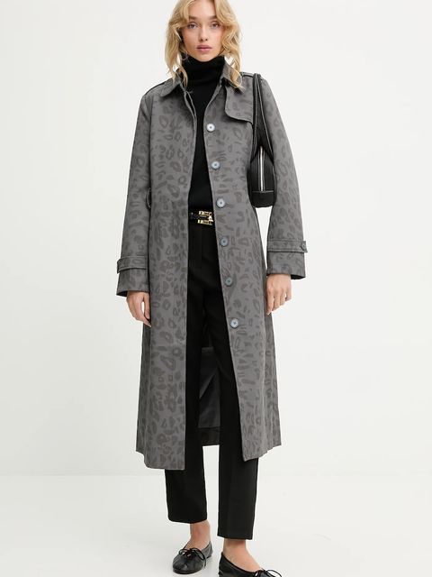 Answear.LAB płaszcz kolor szary