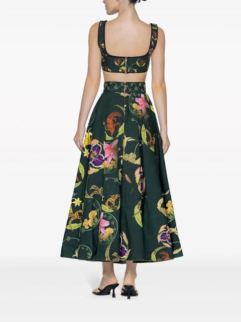 Agua By Agua Bendita Amanda Marina cropped top - Green - zdjęcie produktu nr 2