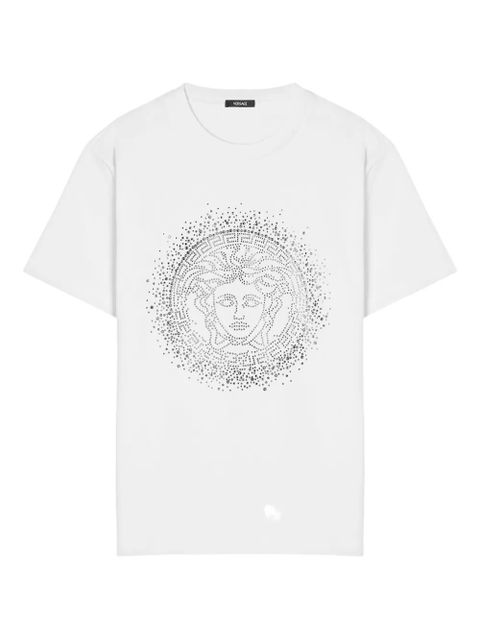 Versace embellished Medusa T-shirt - White