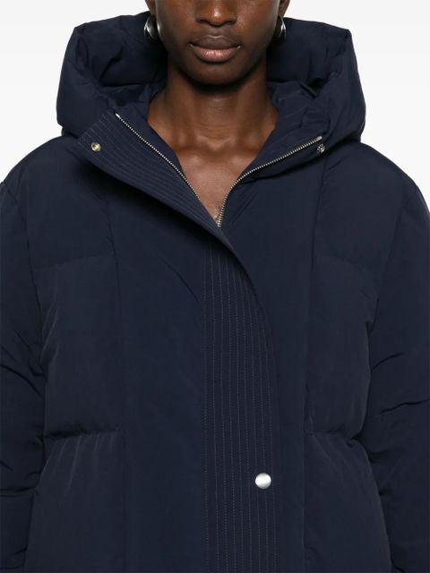 Jil Sander + quilted down coat - Blue