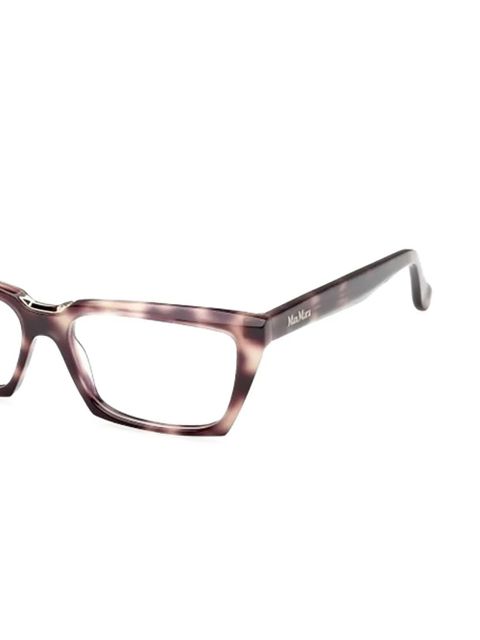 Max Mara Eyewear tortoiseshell geometric frames - Brown - zdjęcie produktu nr 2