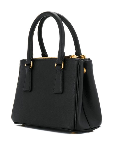 Prada Galleria mini bag - Black - zdjęcie produktu nr 2