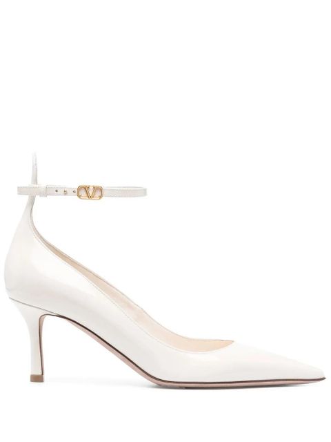 Valentino Garavani Tan-Go 70mm pointed-toe pumps - Neutrals - zdjęcie produktu nr 1