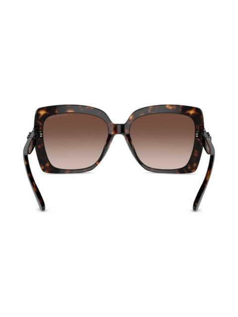 Michael Kors Nice oversize square-frame sunglasses - Brown