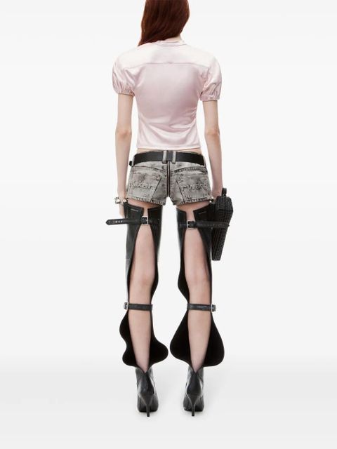 Alexander Wang Football padded jersey T-shirt - Pink - zdjęcie produktu nr 2