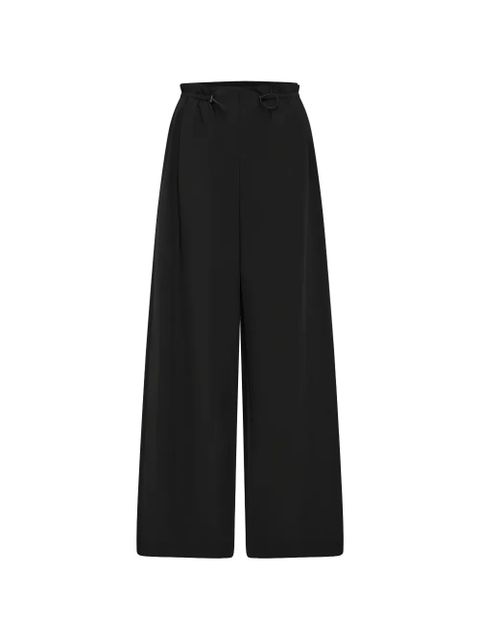 St. Agni Petit paperbag-waist drawstring trousers - Black - zdjęcie produktu nr 1