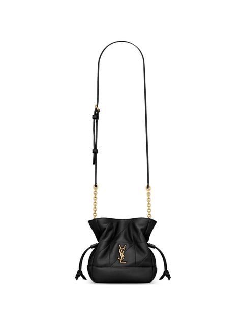 Saint Laurent mini Jamie logo-detail shoulder bag - Black - zdjęcie produktu nr 1