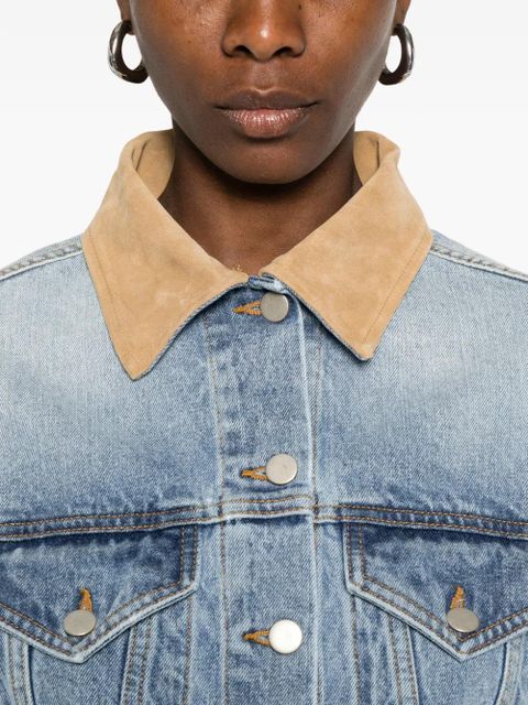 Róhe collar pocket jacket - Blue