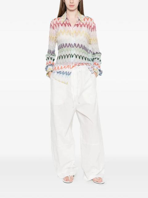 Missoni patterned shirt - White - zdjęcie produktu nr 2