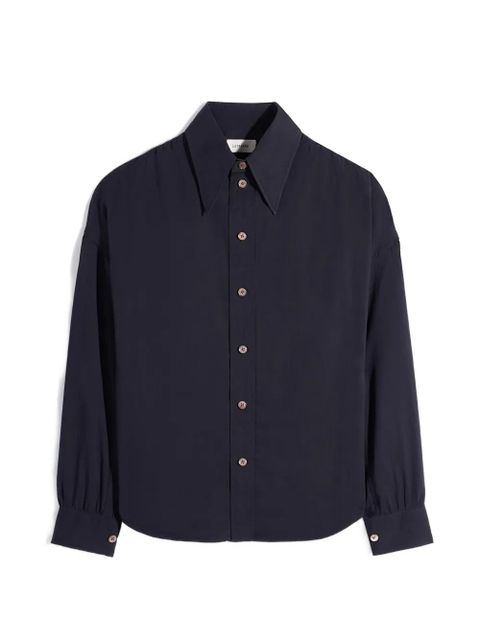 LEMAIRE pointed collar shirt - Black - zdjęcie produktu nr 1