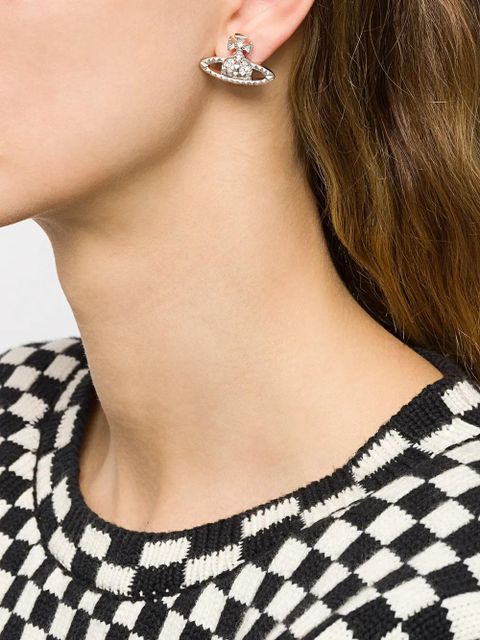 Vivienne Westwood Mayfair Bas Relief earrings - Silver - zdjęcie produktu nr 2