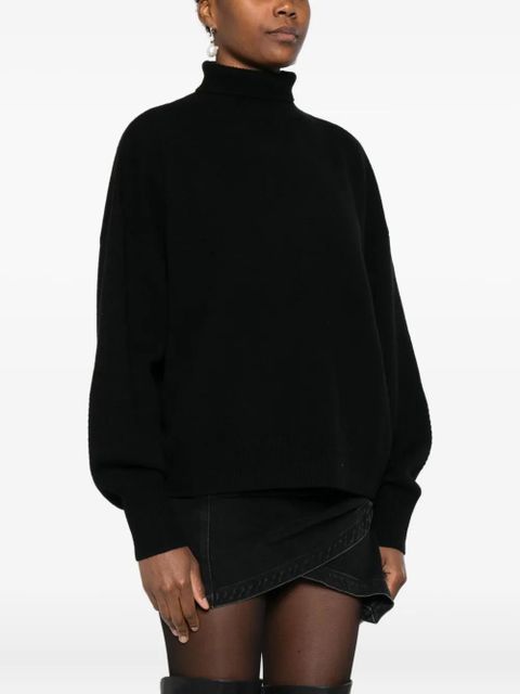 ISABEL MARANT Aspen turtleneck sweater - Black
