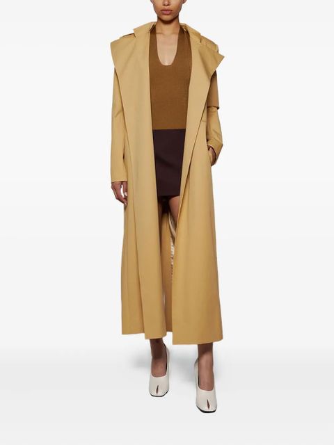 KHAITE Toto halter-neck bodysuit - Brown